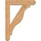 Ekena Millwork Funston Craftsman Smooth Bracket w/ Offset Brace, Western Red Cedar, 7 1/2"W x 36"D x 48"H BKT0806X36X48FST04SWR - alternate 2